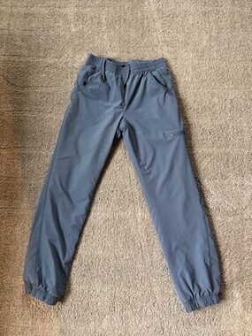 Eddie Bauer Slate Blue Fleece-Lined Joggers